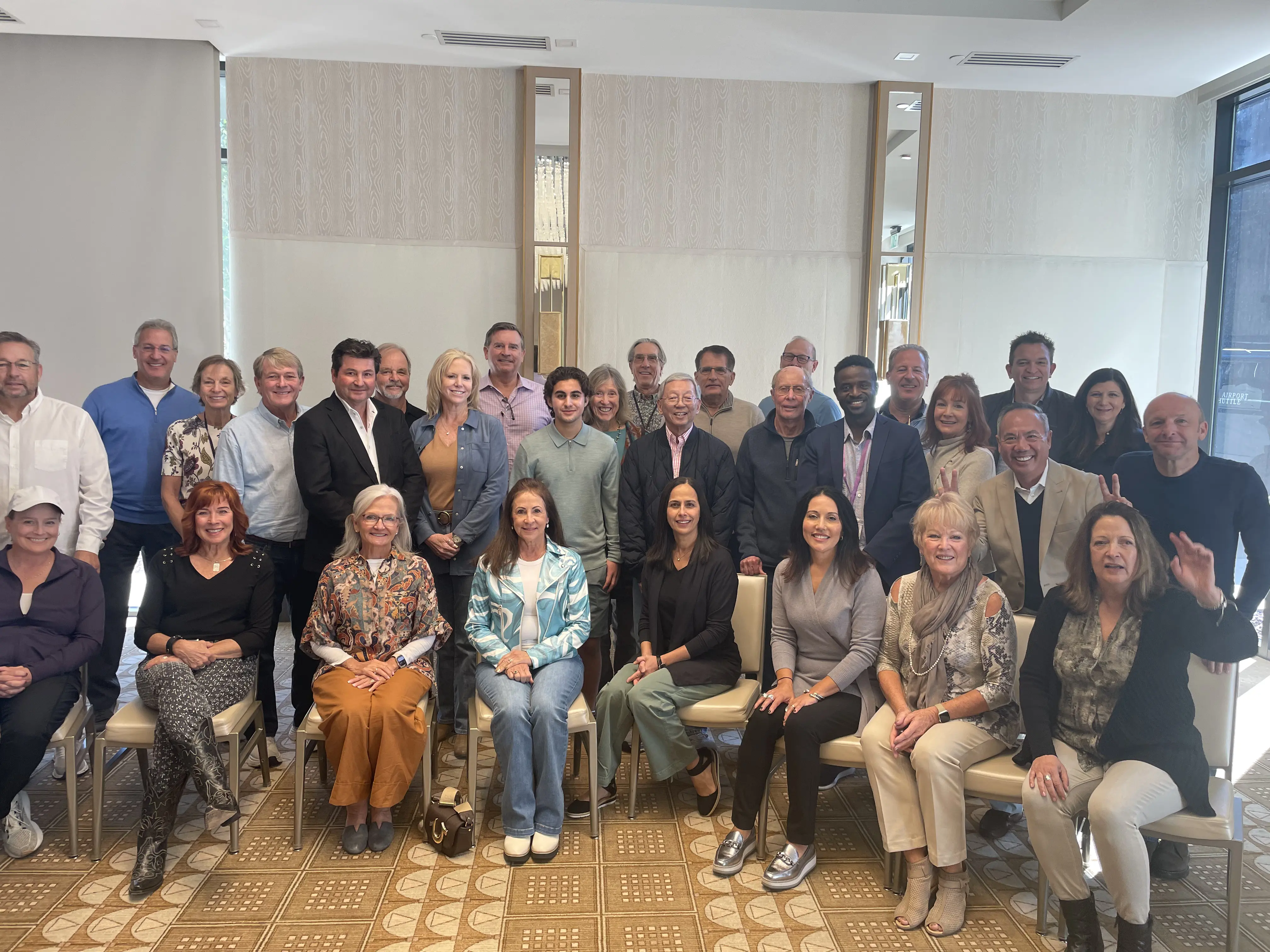 Dr. Njo at leadership retreat